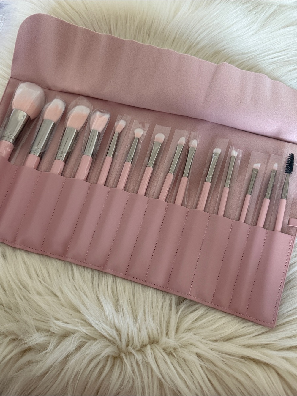 Colourpop Smoke n Roses Brush Roll 14 brushes
